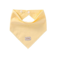 Load image into Gallery viewer, Newborn Infant Elastic Headscarf Double Layer Cotton Baby Summer Caps&Hats With Baby Bibs Set Pink Yellow And Sky Blue Modis 482