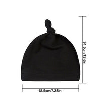Load image into Gallery viewer, Baby Soft Knotted Hat Newborn Infant Cotton Caps Cotton Knot Beanies Toddler for 0-2 Years Old Boys Girls