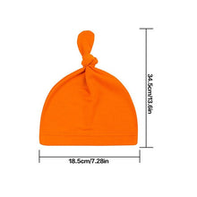 Load image into Gallery viewer, Baby Soft Knotted Hat Newborn Infant Cotton Caps Cotton Knot Beanies Toddler for 0-2 Years Old Boys Girls