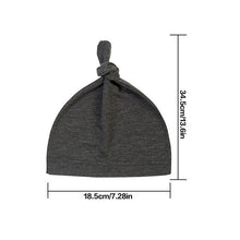 Load image into Gallery viewer, Baby Soft Knotted Hat Newborn Infant Cotton Caps Cotton Knot Beanies Toddler for 0-2 Years Old Boys Girls