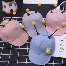Load image into Gallery viewer, Kids Summer Sun Hat Photography Prop Cap Children Baby Toddler Boys Girls Cotton Summer Sun Cap Adorable Style