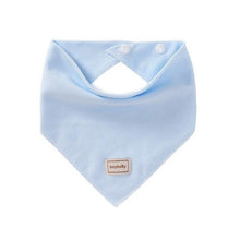Load image into Gallery viewer, Newborn Infant Elastic Headscarf Double Layer Cotton Baby Summer Caps&amp;Hats With Baby Bibs Set Pink Yellow And Sky Blue Modis 482
