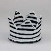 Load image into Gallery viewer, Cute Baby Hat Boys Girls Creative Crown Shape Knitting Hat Kids Birthday Candy Color Elastic Comfortable Hat Photography Props
