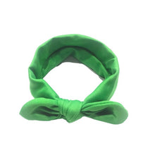 Load image into Gallery viewer, 2019 Baby hat New Colorful Toddler infant Headband Rabbit Ear Baby Headdress Kids Hair Band Girl Bow Knot hair accessories
