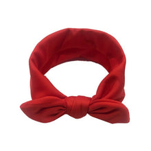 Load image into Gallery viewer, 2019 Baby hat New Colorful Toddler infant Headband Rabbit Ear Baby Headdress Kids Hair Band Girl Bow Knot hair accessories
