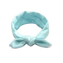 Load image into Gallery viewer, 2019 Baby hat New Colorful Toddler infant Headband Rabbit Ear Baby Headdress Kids Hair Band Girl Bow Knot hair accessories
