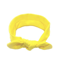 Load image into Gallery viewer, 2019 Baby hat New Colorful Toddler infant Headband Rabbit Ear Baby Headdress Kids Hair Band Girl Bow Knot hair accessories
