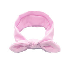 Load image into Gallery viewer, 2019 Baby hat New Colorful Toddler infant Headband Rabbit Ear Baby Headdress Kids Hair Band Girl Bow Knot hair accessories
