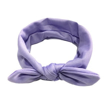Load image into Gallery viewer, 2019 Baby hat New Colorful Toddler infant Headband Rabbit Ear Baby Headdress Kids Hair Band Girl Bow Knot hair accessories
