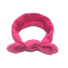 Load image into Gallery viewer, 2019 Baby hat New Colorful Toddler infant Headband Rabbit Ear Baby Headdress Kids Hair Band Girl Bow Knot hair accessories
