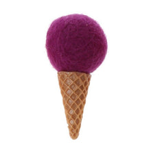 Load image into Gallery viewer, Newborn Felt Ice Cream Props Tiny Baby Girl Boy Photo Shoot Handmade Felt Photography Props Accessories Feb-15
