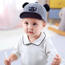 Load image into Gallery viewer, Cute Baby Cap Embroidery Children Toddler Cap Baby Baseball Cap Summer Autumn Children Cotton Sun Hat With Ear Photography Prop
